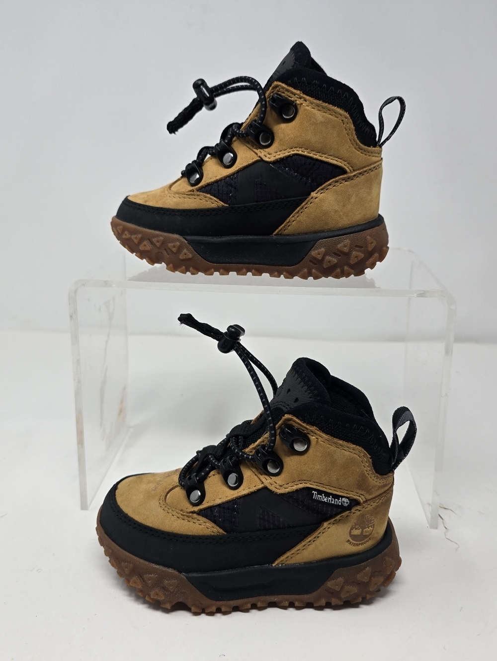 Timberland Toddler Size 5 Baby Greenstride Motion 6 Tan Black Boots
